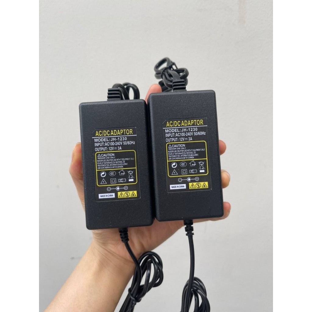 Nguồn 12V 3A 5A - Adapter 12V chân to - Nguồn 12v vỏ nhựa các loại - Hàng mới – Chính hãng | BigBuy360 - bigbuy360.vn