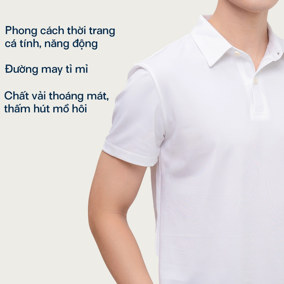 Áo Polo Nam MKG Vải Cotton Lạnh Xuất Âu Kiểu Dáng Basic MKG- APL01