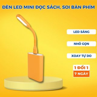 Đèn Led USB mini đọc sách siêu sáng dùng cho PC, sạc dự phòng, giá rẻ