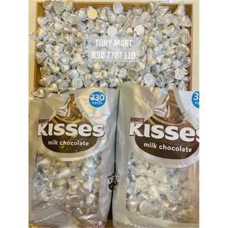 Lẻ 300g từ túi lớn kẹo sô cô la hershey's kisses - usa