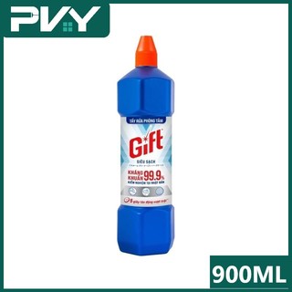 Nước tẩy nhà tắm, bồn cầu Gift đậm đặc siêu sạch chai 900ml