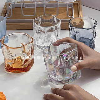 Set 6 cốc thuỷ tinh gợn sóng cao cấp 400ml