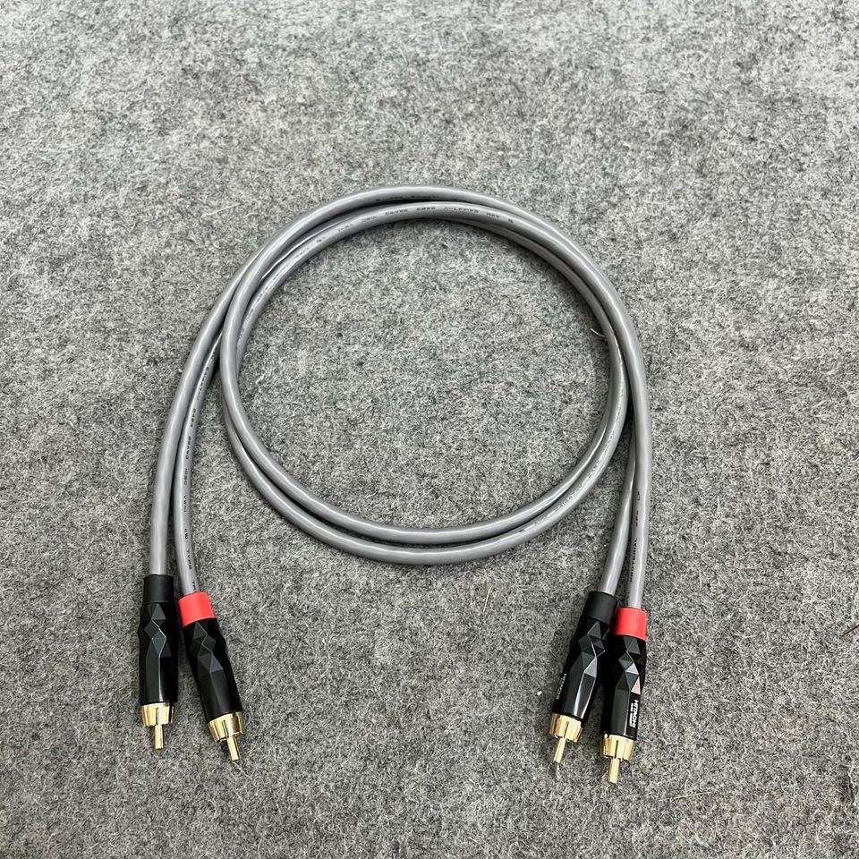 Dây 2 Đầu AV Bãi Nhật - Jack AV Kim Cương - Bản Dây Xám