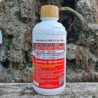Phân bón lá Siêu Kali Hữu Cơ Hi-POTASSIUM C30 500ml