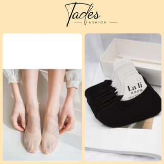 Tất da chân cổ ngắn 2 màu, tất lưới cổ ngắn siêu dai, siêu bền cho nữ