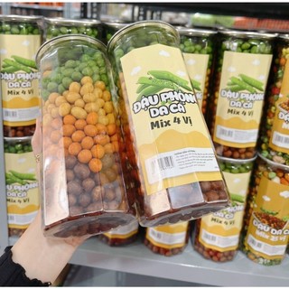 ĐẬU PHỘNG DA CÁ 4 VỊ hũ 550gr