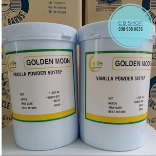 Bột Vanilla Golden Moon 1Kg làm bánh làm kem nấu chè pha chế - Bột Hương Sữa