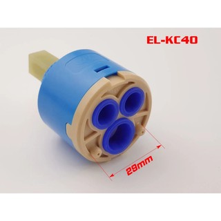 Van Ceramic 40mm thay thế cho vòi sen nóng lạnh Eurolife EL-KC40 (Xanh)