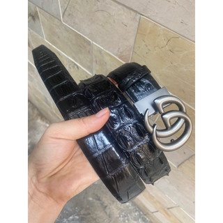 Dây Nịt Da Cá Sấu Thật Size 3.5cm - Cá Sấu Gò Vấp