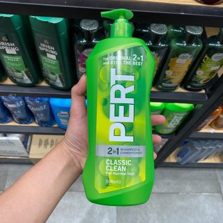DẦU GỘI XẢ PERT CLASSIC CLEAN 2 IN 1 SHAMPOO AND CONDITIONER 1000ML