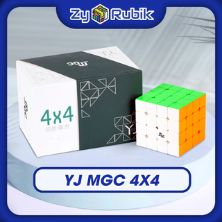 Rubik 4x4 yj mgc 4x4 stickerless/ rubik 4x4x4 yongjun mgc 4x4 không viền uv - zyo rubik