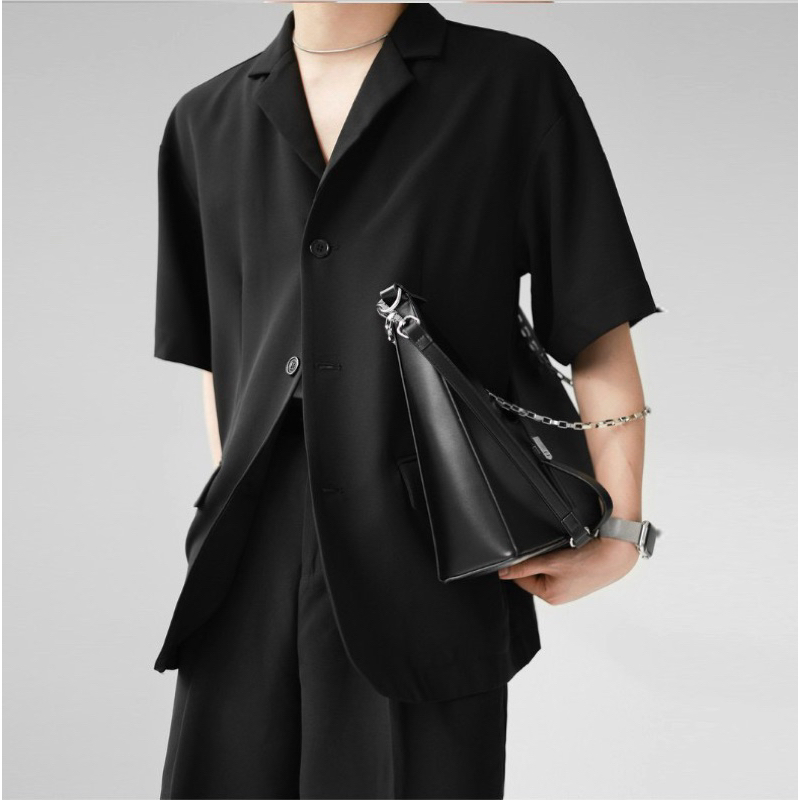Áo blazer nam tay ngắn