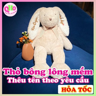 Gấu Bông Thêu Tên, Gấu Bông Jellycat Thêu Tên - Quà Tặng Sinh Nhật, Thôi Nôi, Làm Gối Ôm, Hỏa Tốc Hcm - Tiệm Thêu Qho