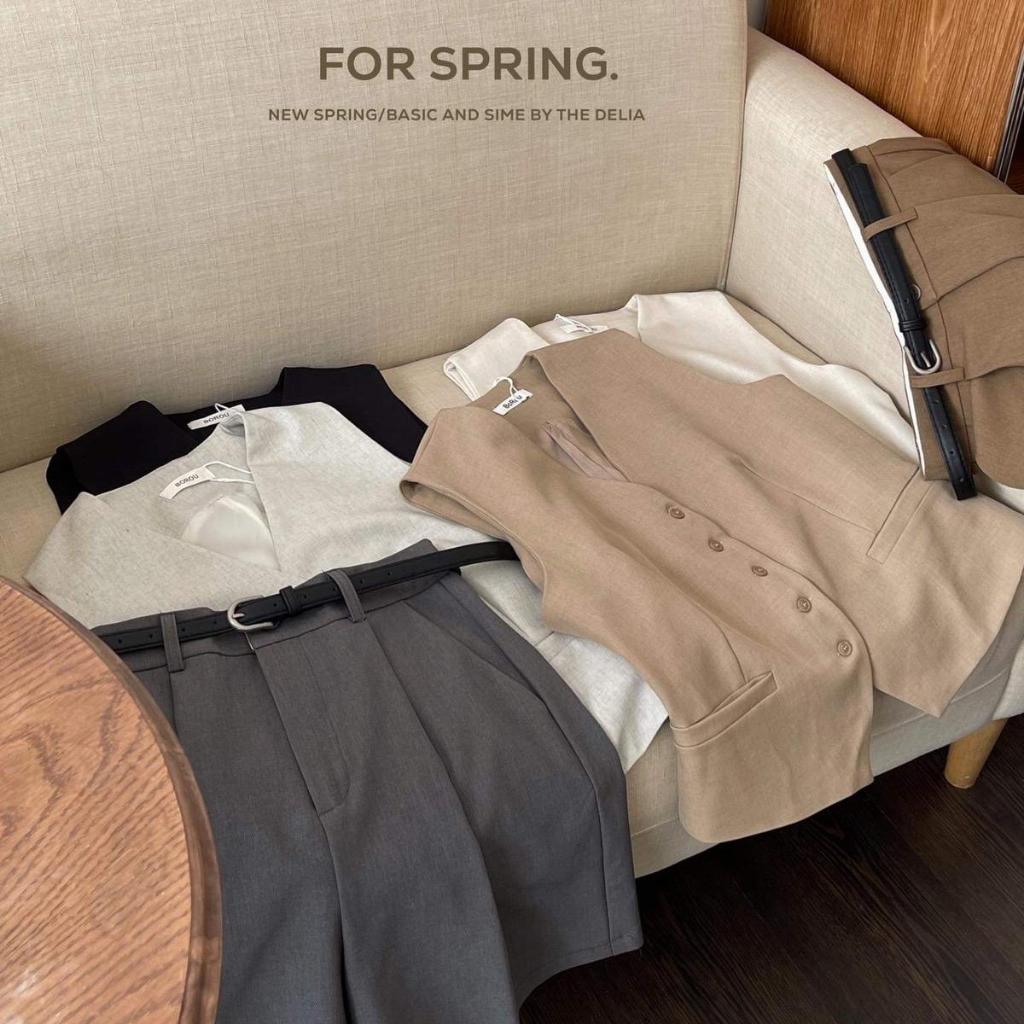 2232 ÁO GILE VEST 5 CÚC NHỎ