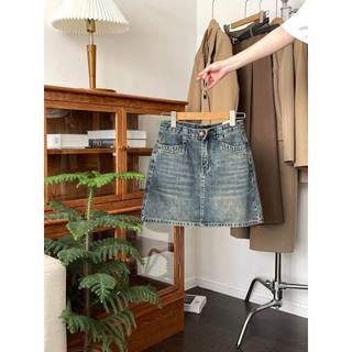 9563 CHÂN VÁY JEANS DÁNG NGẮN