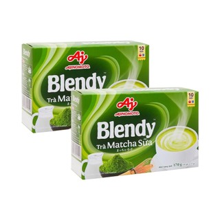 Combo 2 hộp trà sữa matcha Blendy hộp 170g