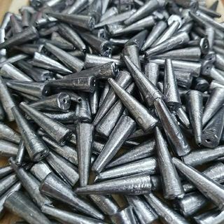 Chì câu cá xuyên tâm đủ các size từ nhỏ đến lớn - câu cá sông size 10gr - 50gr