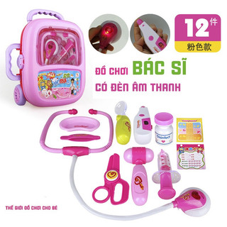 Bộ Đồ Chơi Vali Bác Sĩ Cho Bé Tập Làm Bác Sĩ