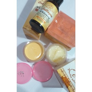 [Tem đỏ] Combo 4 món kem collagen plus vit e dành cho da nám tàn nhang