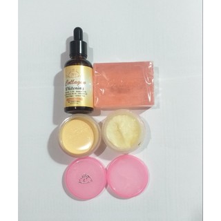 [Tem đỏ] Combo 4 món kem collagen plus vit e dành cho da nám tàn nhang