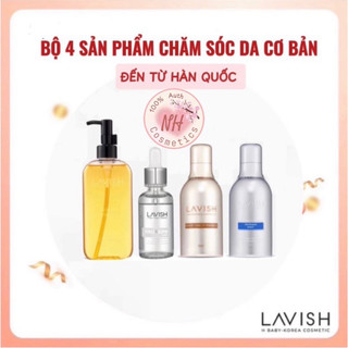 [ HÀNG CHÍNH HÃNG ] Bộ 4 sản phẩm dưỡng da cơ bản Lavish H Baby (Korea)