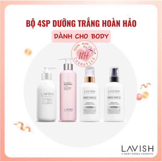 [ HÀNG CHÍNH HÃNG ] Bộ Dưỡng Trắng Chuyên Sâu Toàn Thân - Lavish H Baby