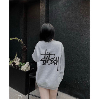 Áo SWT Stu-ssy Basic Form Unisex Nam Nữ - Chất Liệu Nỉ Chân Cua - Áo Full Tem Tag Túi Zip