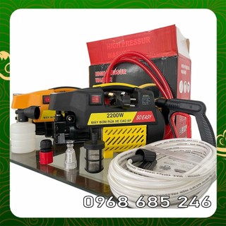 Máy rửa xe gia đình áp lực cao máy xịt rữa xe dễ dàng ống bơm nước 15m, vòi bơm áp lực cao
