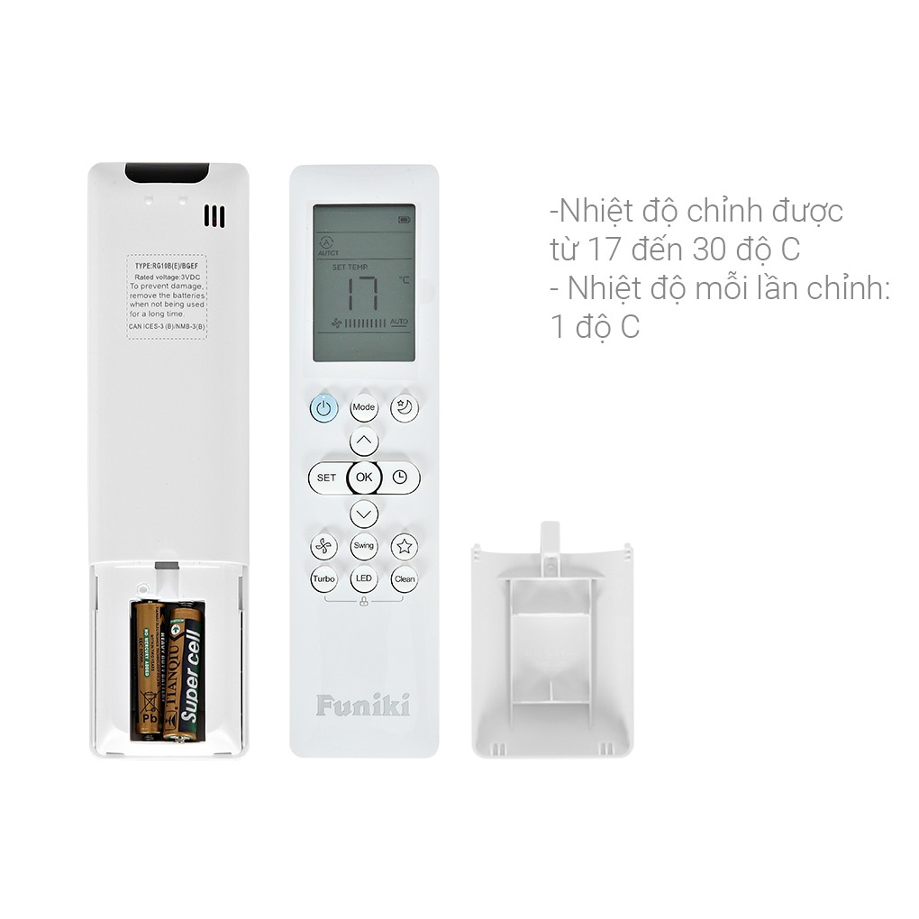 HSC09TMU - Máy lạnh Funiki 1 HP HSC09TMU | 1.5 HP HSC12TMU - Bảo hành 24 tháng - Máy lạnh giá rẻ, miễn phí giao hàng | BigBuy360 - bigbuy360.vn