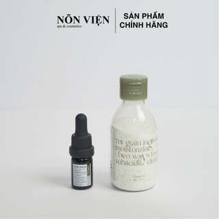 Combo serum điều trị mụn nutri peony 5ml+ bột rửa mặt enzyme 60g -