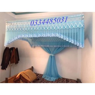 TRỌN BỘ - Mùng Màn khung cung đình ren lạnh cao cấp kích thước 1m8x2m