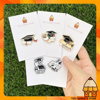  Set ghim mừng tốt nghiệp 🎉 lật bàn cài áo  Enamel pin  ba lô túi tote 