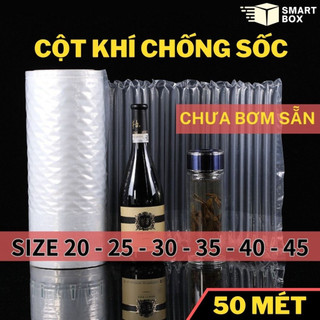 [Cuộn 50m] Cột Khí Đóng Gói Hàng Chống Sốc Size 20-25-30-35-40-45