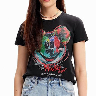Áo Thun Nữ Mickey Mouse dễ thương, Chất liệu 100% Cotton Organic Sure  thoáng mát, mềm mại
