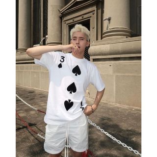 Áo thun 3 Bích hoạ tiết cực nét form unisex chuẩn siêu đẹp chất cotton mát mịn