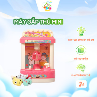 Máy gắp thú Mini TOYSHOP bằng nhựa an toàn cho bé