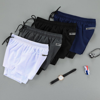 Quần Short Nam, Quần Lót,Quần Chạy Bộ 2 Lớp Phù Hợp Chạy Bộ, Bơi, Tập Gym, Đạp Xe Q130