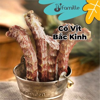 [TOP 1 SHOPEE]Cổ Vịt Sấy Khô JFamille, Snack Gặm Sạch Răng, Chăm Sóc Răng Miệng, Treat Thưởng Dinh Dưỡng. JF37