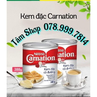 CREAMER ĐẶC / SỮA ĐẶC CÓ ĐƯỜNG NESTLÉ CARNATION (LON 388G) - NHẬP KHẨU THÁI LAN