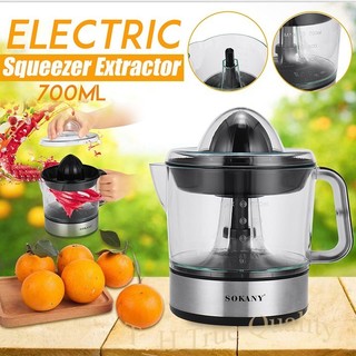 Máy vắt nước cam tự động xoay 2 chiều chạy điện sokany dung tích 0.7l , công suất 40w bảo hành 12 tháng