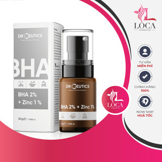[SẴN] Serum BHA 2% + Zinc 1% DrCeutics giảm mụn se khít lỗ chân lông