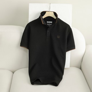 Áo Thun Nam Cao Cấp Polo FOX " màu đen " Cổ Bẻ - MANDINNI STORE
