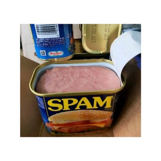 Spam thịt hộp 340g của mỹ và kẹo socola 300.2g