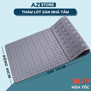 Thảm massage nhà tắm chống trơn trượt, chất liệu TPE siêu bền bỉ BT023 - AZ Store