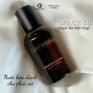 Nước Hoa Nữ Thơm Lâu Grace 58 Grace & Love Mini Dạng Xịt, Tinh Dầu Nước Hoa Thơm Lâu Thích Hợp Đi Hẹn Hò Dành Cho Body