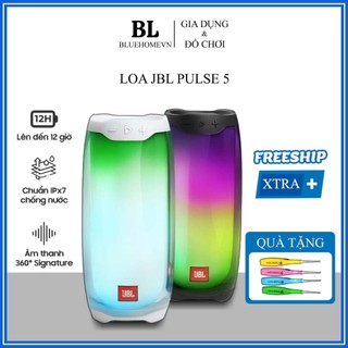 Loa Bluetooth Pulse 5 LED, led theo điệu nhạc, kết nối điện thoại và PC, kết nối nhiều loa vs nhau