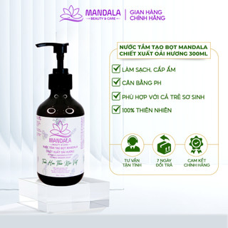  Nước Tắm Mandala Cung Cấp Độ Ẩm Giúp Giảm Thâm Mụn 300ml