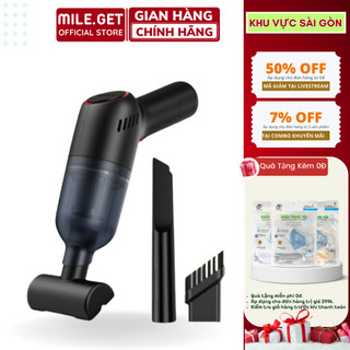 Máy Hút Bụi Mini Sạc Pin, Máy Hút Bụi Cầm Tay LT101 Công Suất 120W Lực Hút 12000PA Không Gây Tiếng Ồn, Bảo Hành 12 Tháng