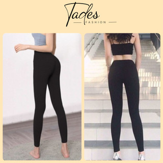 Quần legging nữ xuất Hàn, quần legging dáng ôm, vải thun co giãn tôn dáng, năng động