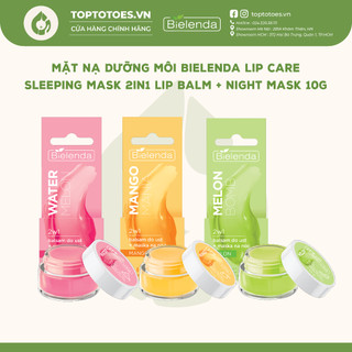 Son dưỡng môi Bielenda Lip Care Sleeping Mask 2in1 Lip Balm + Night Mask giúp dưỡng ẩm, làm hồng và tái tạo da môi 10g